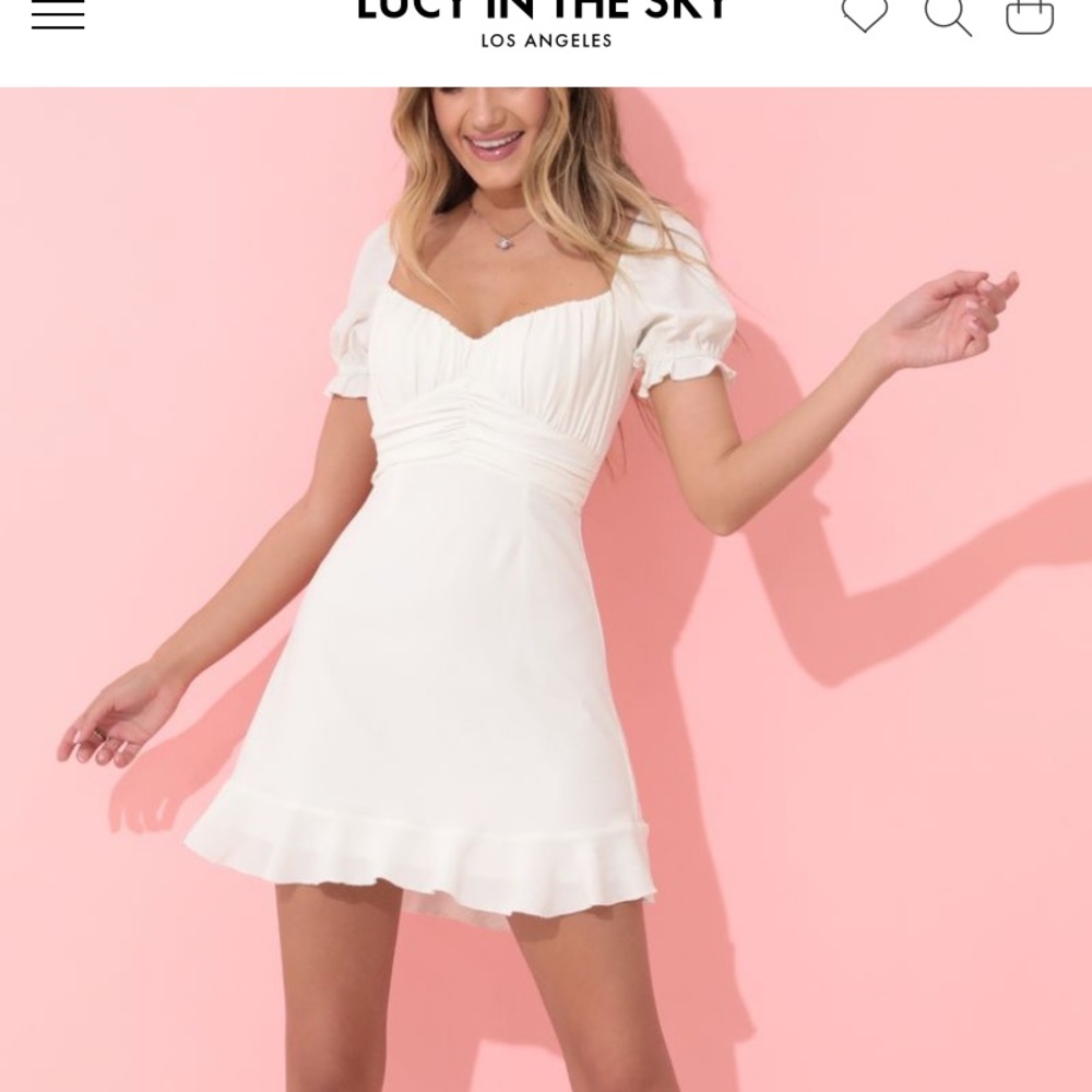 Lucy in the Sky White Dress